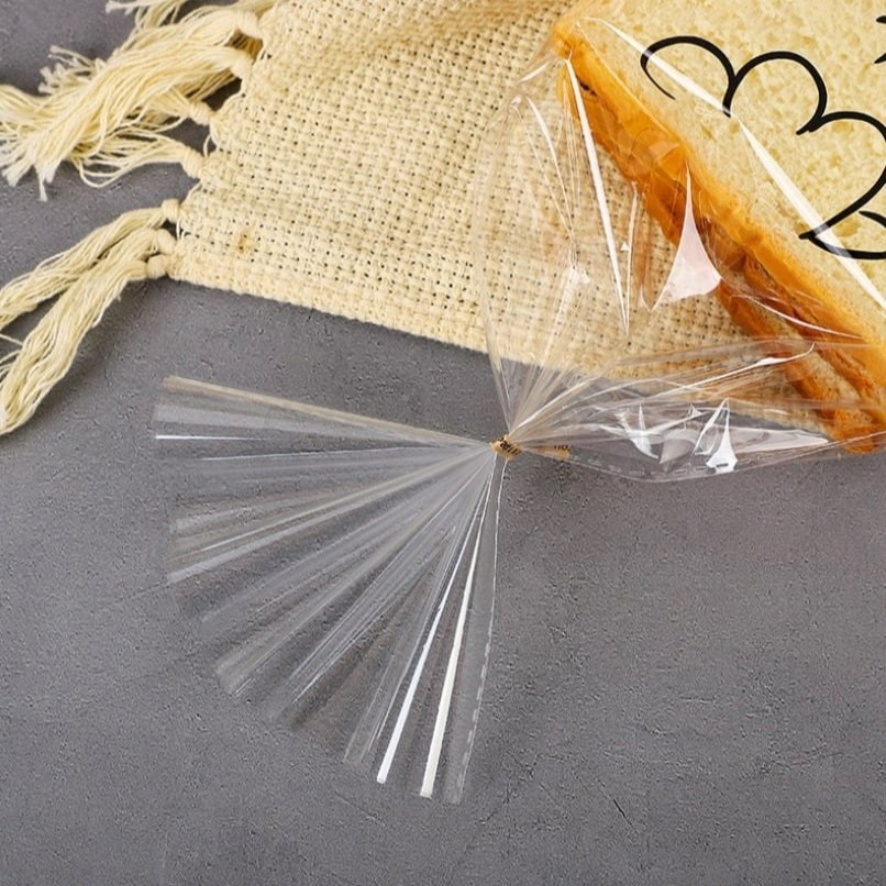 ◎19*29+底8cm◎手繪表情透明可立式平口吐司袋(50只/包)/餅乾袋/點心糖果袋/食品級麵包烘焙包裝袋-細節圖5