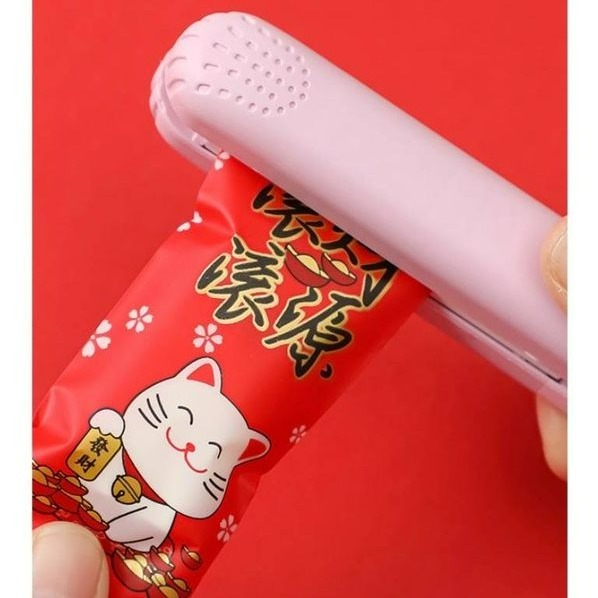 ◎4*9cm◎新年恭喜發財招財進寶四合一機封袋(約200只混裝)/太妃糖雪花酥餅乾袋/節日牛軋糖點心袋/巧克力糖果包裝袋-細節圖4