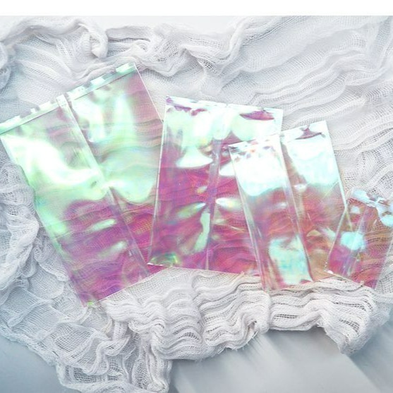 ◎多尺寸可選◎加厚彩虹透明鳳梨酥糯米船機封袋(約50只/包)/鐳射餅乾袋/點心糖果袋/月餅蛋黃酥食品級機封袋/花茶茶葉袋-細節圖2