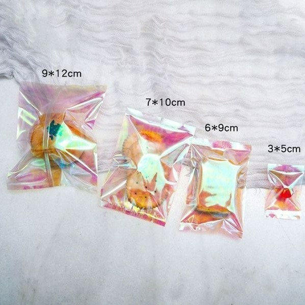 ◎多尺寸可選◎加厚彩虹透明鳳梨酥糯米船機封袋(約50只/包)/鐳射餅乾袋/點心糖果袋/月餅蛋黃酥食品級機封袋/花茶茶葉袋-細節圖3