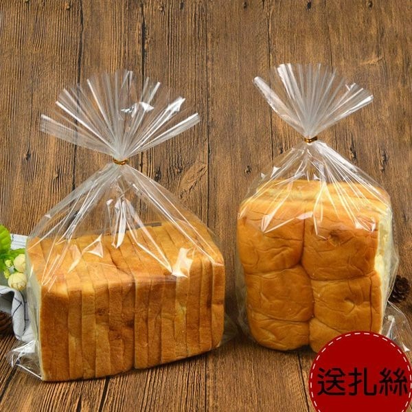 ◎多規格可選◎全透明可立式平口吐司袋(20只/分裝包)/餅乾袋/點心糖果袋/食品級麵包烘焙包裝袋-細節圖2