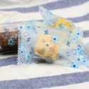 ▪5.5*8.5cm▪原創櫻花藍花餅乾機封袋(100只入)/鳳梨酥餅乾袋/雪花酥磨砂半透明自封式包裝袋/花茶茶葉袋-規格圖1