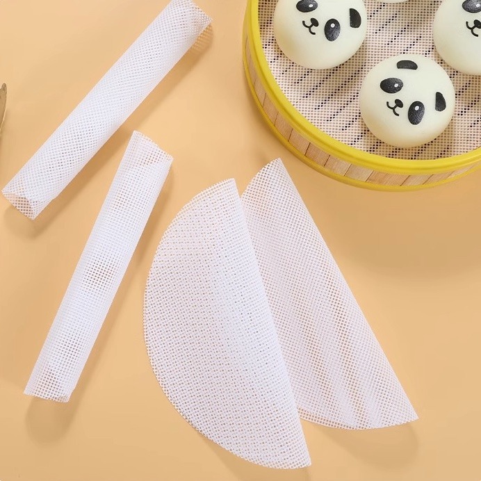 ◎多規格可選◎可重覆使用食品級家用矽膠蒸籠墊/饅頭墊/不沾布/不沾蒸籠墊-細節圖6