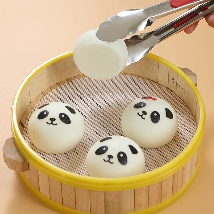 ◎多規格可選◎可重覆使用食品級家用矽膠蒸籠墊/饅頭墊/不沾布/不沾蒸籠墊-細節圖8