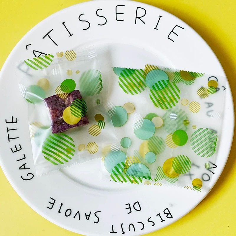 ◎4*9/5.5*8.5/7*10CM◎小清新彩球機封袋/太妃糖雪花酥餅乾袋/節日牛軋糖點心袋/巧克力糖果包裝袋-細節圖3