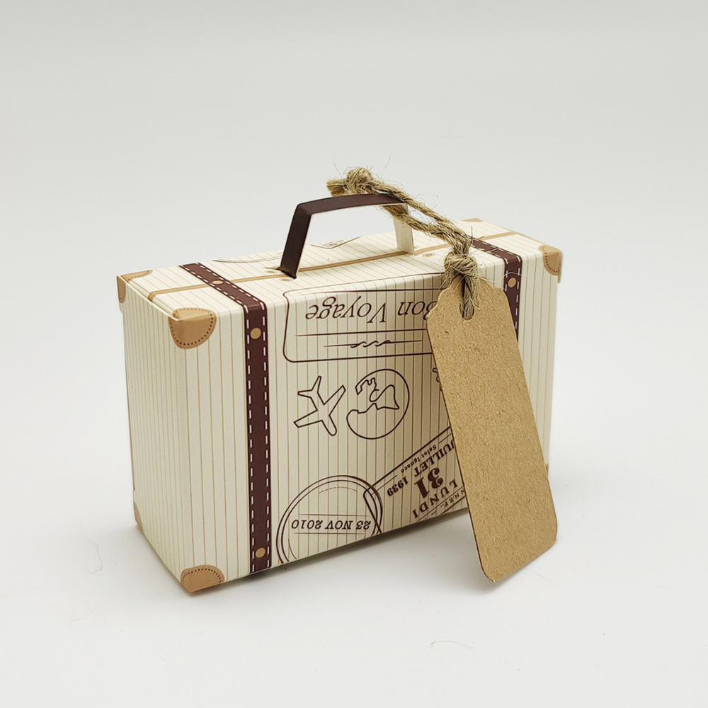 ◎10入◎迷你旅行箱抽屜式糖果盒/行李箱創意禮品盒/巧克力牛軋糖喜糖盒/烘焙西點婚慶包裝盒-細節圖4