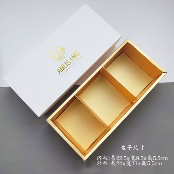 ▪3只入▪雙面燙金招財貓長條禮盒/雪花酥鳳梨酥牛軋糖禮盒/禮品巧克力包裝紙盒-細節圖6