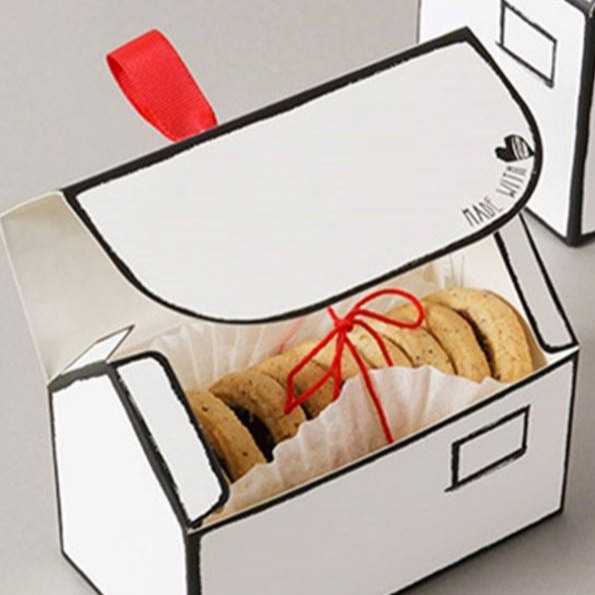 ▪10只入▪小房子包裝盒/牛軋糖餅乾糖果盒/滿月回禮婚禮喜糖禮物盒/烘焙包裝-細節圖5