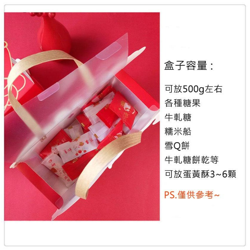 ▪2入▪新年年年有魚半透明磨砂伴手禮提盒/福魚牛軋糖禮品盒套裝/鳳梨酥巧克力禮物盒/DIY創意異型糖果禮品盒-細節圖8