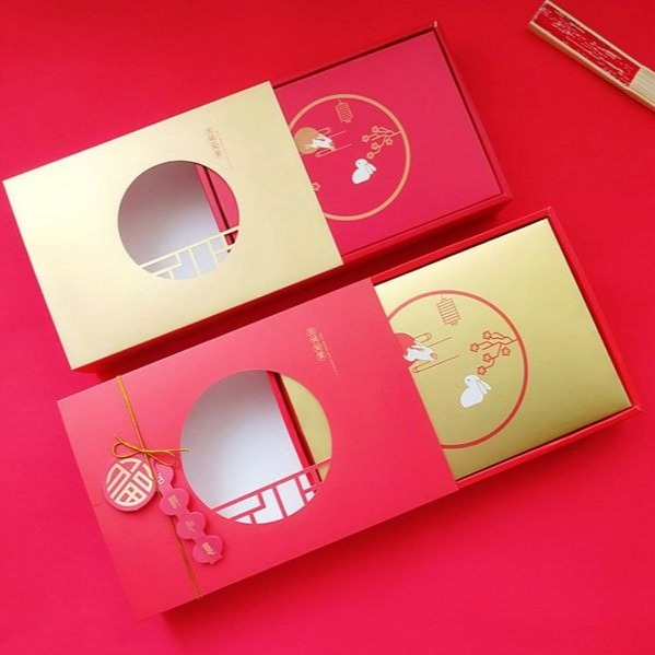 ▪3套入▪吉祥如意創意拉抽式禮盒/蛋黃酥雪花酥鳳梨酥牛軋糖禮盒/禮品巧克力包裝盒-細節圖3