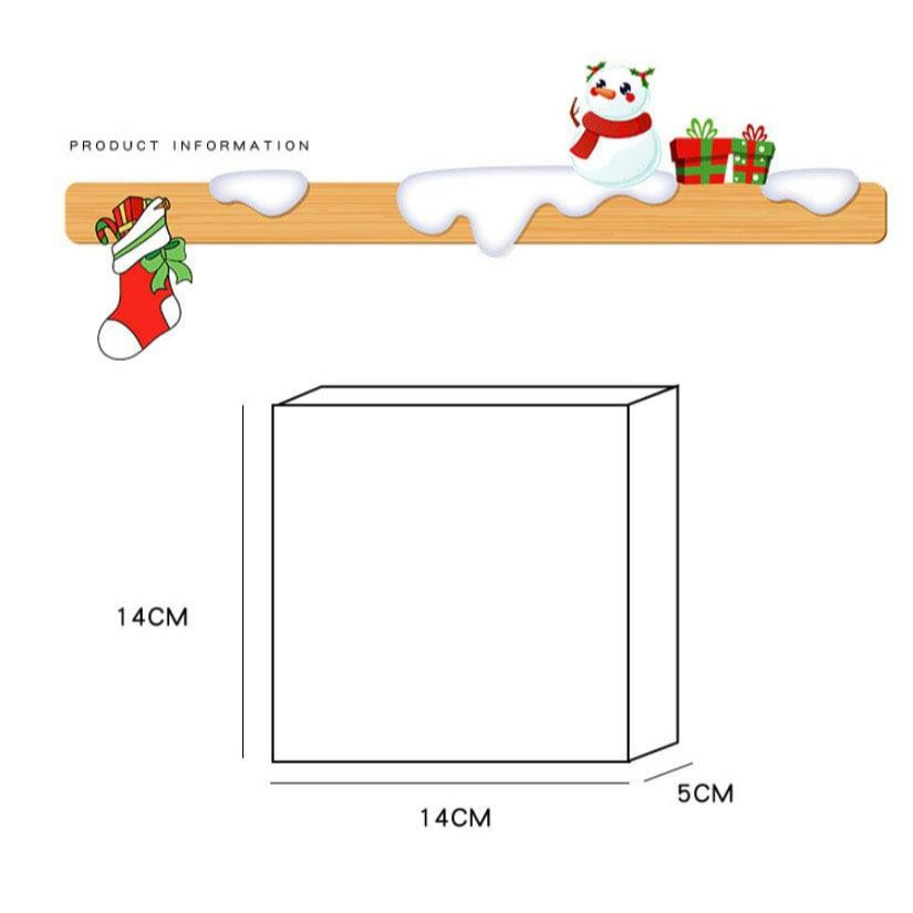 ◎3只入◎紅色聖誕麋鹿紙盒/蛋黃酥牛軋糖盒雪花酥牛軋餅餅乾盒/交換禮物包裝禮品盒/點心烘焙包裝盒-細節圖8