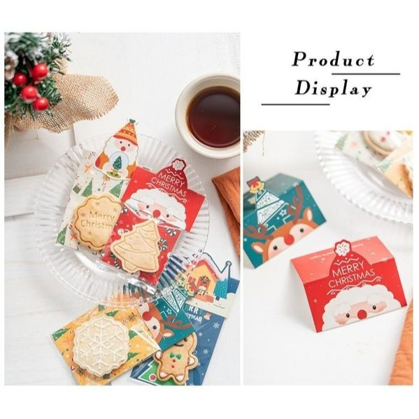 ▪創意聖誕頁眉卡頭/糖霜餅乾包裝墊片/曲奇瑪德琳裝飾紙卡片-細節圖3