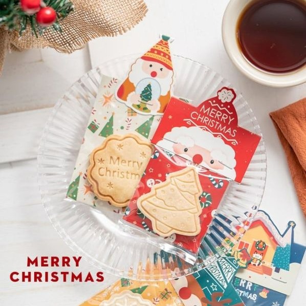 ▪創意聖誕頁眉卡頭/糖霜餅乾包裝墊片/曲奇瑪德琳裝飾紙卡片-細節圖4