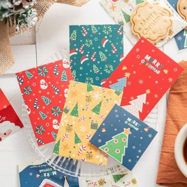 ▪創意聖誕頁眉卡頭/糖霜餅乾包裝墊片/曲奇瑪德琳裝飾紙卡片-細節圖5