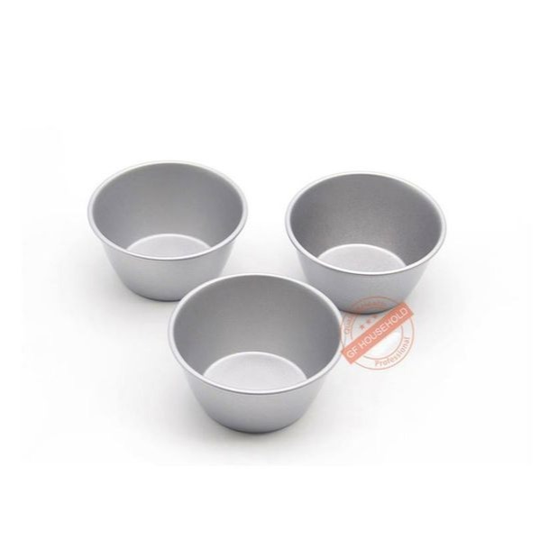 ✭美國亞馬遜熱銷✭高品質布丁模/小型蛋糕蛋塔模具/馬芬模/銀色不沾碳鋼烤模-細節圖6