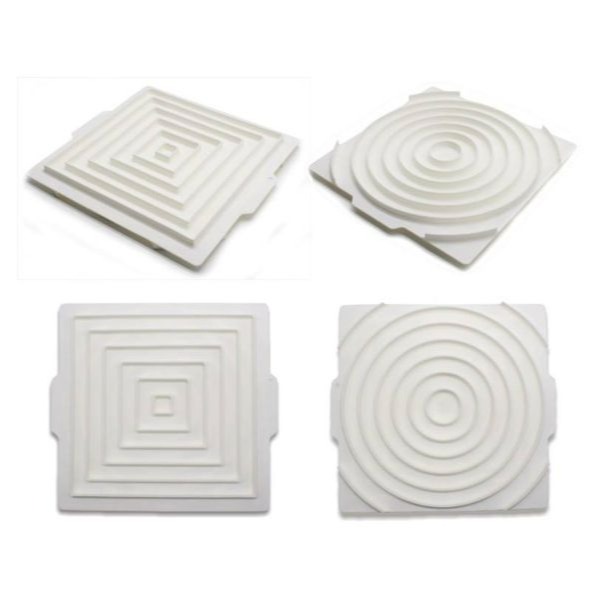 法式雙面波紋陀飛輪慕斯模/圓環淋面矽膠蛋糕模/甜甜圈星球蛋糕造型翻糖慕斯模-細節圖2