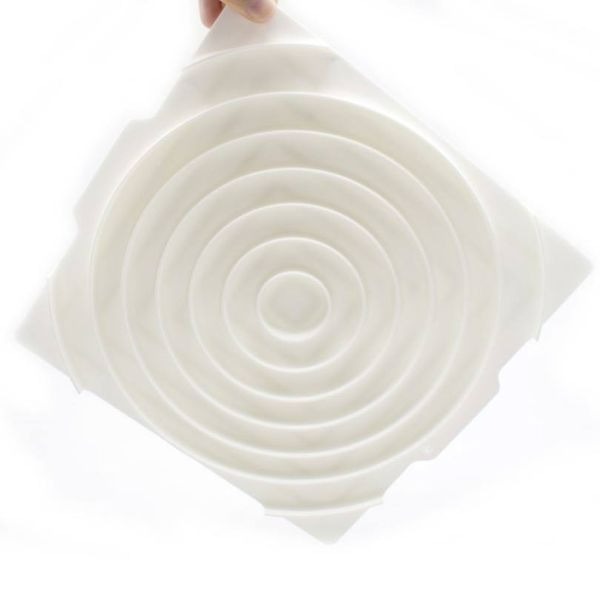 法式雙面波紋陀飛輪慕斯模/圓環淋面矽膠蛋糕模/甜甜圈星球蛋糕造型翻糖慕斯模-細節圖4
