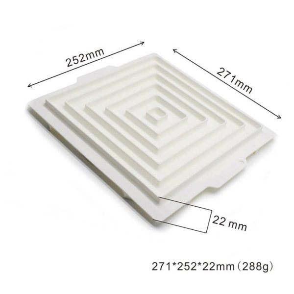 法式雙面波紋陀飛輪慕斯模/圓環淋面矽膠蛋糕模/甜甜圈星球蛋糕造型翻糖慕斯模-細節圖5