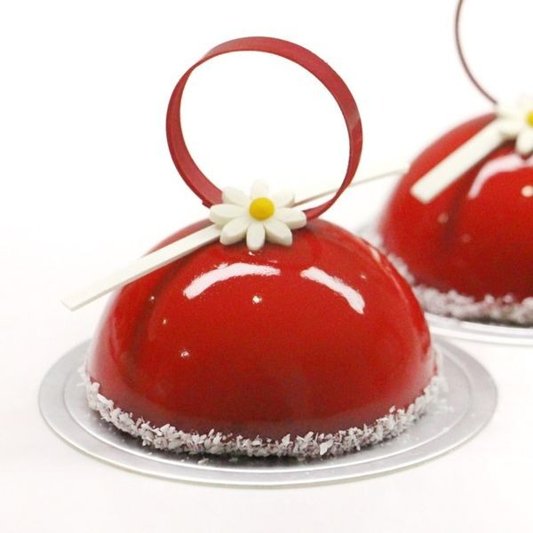 ▪6連▪法式半圓淋面矽膠蛋糕模/亞馬遜熱銷慕斯模/翻糖甜品模/圓型造型模-細節圖2