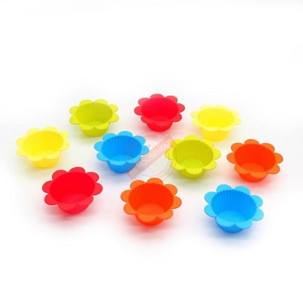 ✭美國亞馬遜熱銷✭花型馬芬杯（10個入）/不沾馬芬杯模/烘焙小蛋糕模-細節圖3