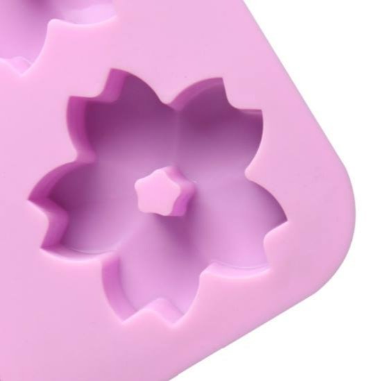 ▪6連▪櫻花矽膠蛋糕模具 / 甜甜圈模 / 製冰盒-細節圖5