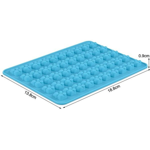 ▪50連孔▪迷你小熊法式QQ水果軟糖模具(附滴管)/diy冰塊模具/手工QQ糖模具/矽膠冰格模-細節圖5