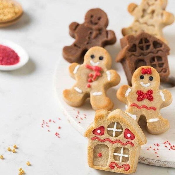 ◎6連◎聖誕節蛋糕矽膠蛋糕模/冰格/手工皂模/瑪德蓮果凍布丁手工DIY工具/慕斯模/造型裝飾模-細節圖4