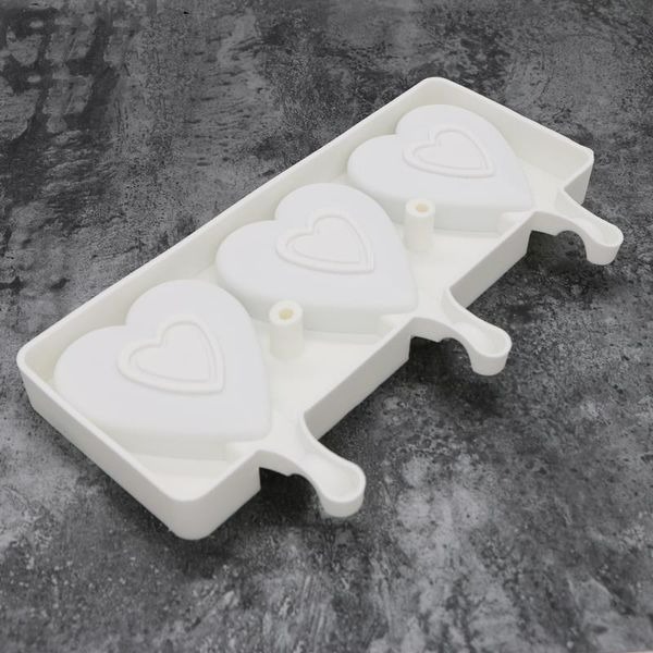 ▪3連▪愛心雪糕模/慕斯矽膠蛋糕模/慕斯模-細節圖2