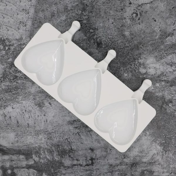 ▪3連▪愛心雪糕模/慕斯矽膠蛋糕模/慕斯模-細節圖4