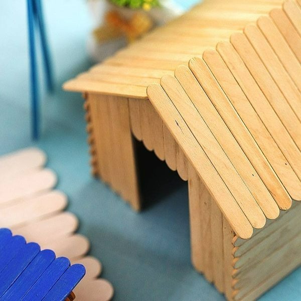 ▪1cm/1.5cm寬▪DIY手工木條棒(20根or100根) /雪糕/冰棒棍/diy模型工具小木片木棍-細節圖3