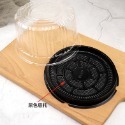 ◎5入◎6寸戚風蛋糕胚透明塑料包裝盒/兒童迷你蛋糕PET打包盒(蓋+底托)/慕斯果凍奶酪透明包裝盒/密封蛋糕吸塑盒-規格圖6