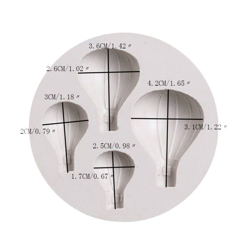 天空系列翻糖矽膠模具/液態3D矽膠模/DIY巧克力矽膠模/干佩斯造型模/烘焙裝飾模具(顏色隨機)-細節圖8