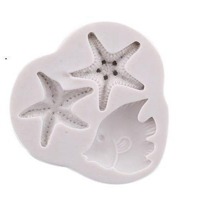 ✭4款可選✭海洋風海螺貝殼DIY液態矽膠翻糖模(模具顏色隨機)/皂模/巧克力模/軟粘土軟陶模陶模-細節圖6