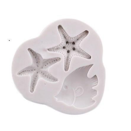 ✭4款可選✭海洋風海螺貝殼DIY液態矽膠翻糖模(模具顏色隨機)/皂模/巧克力模/軟粘土軟陶模陶模-規格圖7