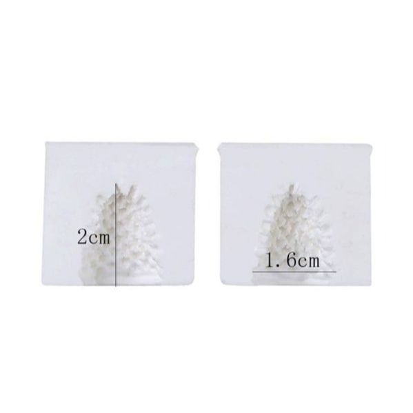 ◎立體刺芹花心紋路液態矽膠模具(模具顏色隨機)/翻糖液體矽膠模/DIY香薰石膏模具/創意巧克力矽膠模具-細節圖4