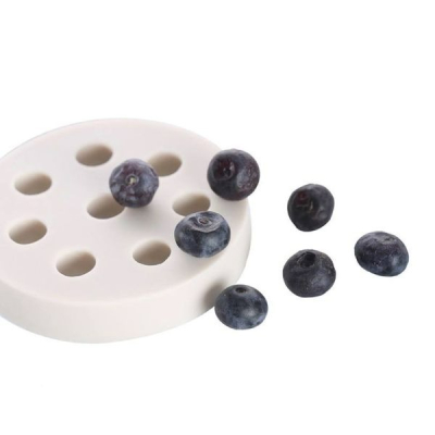 仿真藍莓翻糖蛋糕巧克力矽膠模具/烘焙液態矽膠模具/水果翻糖液體矽膠模/網紅造型布丁果凍奶酪模