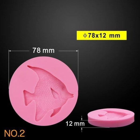 ✭6款可選✭海洋風海螺(模具顏色隨機)/貝殼DIY液態矽膠翻糖模/皂模/巧克力模/軟粘土軟陶模-細節圖5