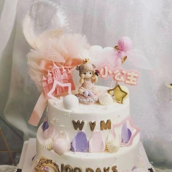 小王子小公主翻糖矽膠模具(顏色隨機)/巧克力銘牌液態3D矽膠模/DIY巧克力矽膠模/干佩斯造型模/烘焙裝飾模具-細節圖3