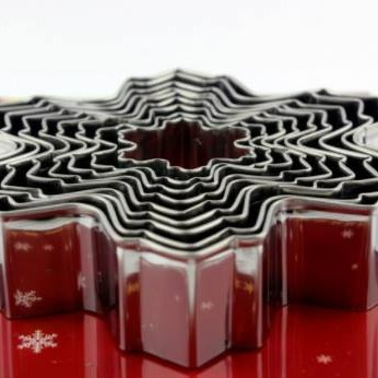 ▪9件套▪不銹鋼DIY雪花餅乾模/聖誕節餅乾切模/水果蔬菜造型模具-細節圖3