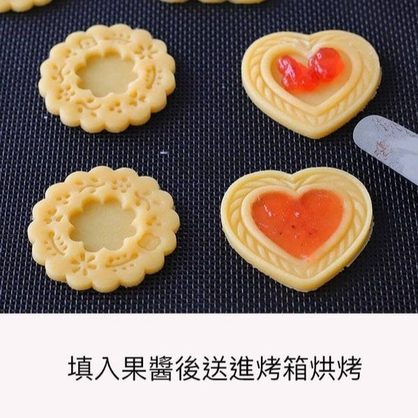 日本CA動物物語水果花型系列按壓式餅乾模具套裝/彈簧按壓餅乾模/3D造型塑料餅乾壓印模具/糖花工具-細節圖4