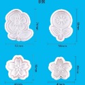 ◎4件組◎網紅花朵翻糖彈簧壓模/3D造型餅乾壓印模具/糖花工具/翻糖塑料模具套裝-規格圖7