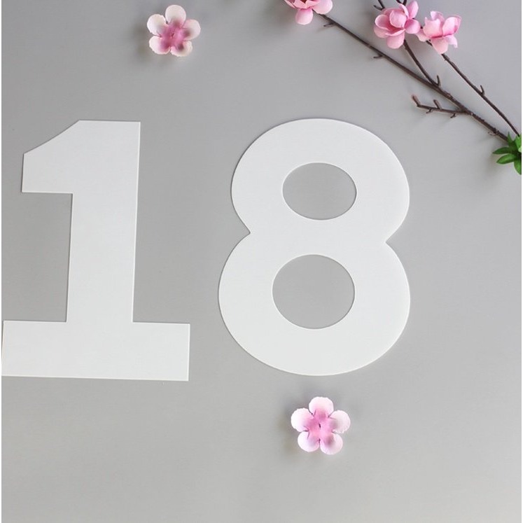 ◎4/6/8/10/12吋◎新款0~9數字蛋糕模板(9件套)/組合數字網紅生日蛋糕模具套裝胚-細節圖5