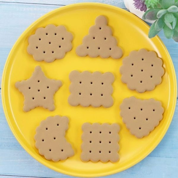 ▪8件組▪經典復古愛心梅花波浪波點餅乾模/饅頭飯糰模具/月餅模/栗子松果糖霜塑料按壓式曲奇餅乾模-細節圖2