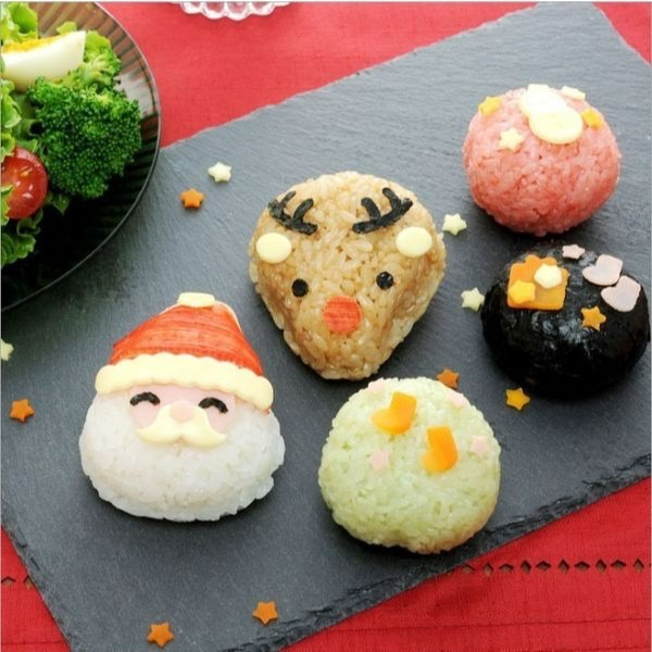 ◎創意聖誕節飯糰模具/兒童卡通造型便當DIY飯糰模/米飯壽司模/做飯工具/麵包模具/創意日式米飯壽司模-細節圖2