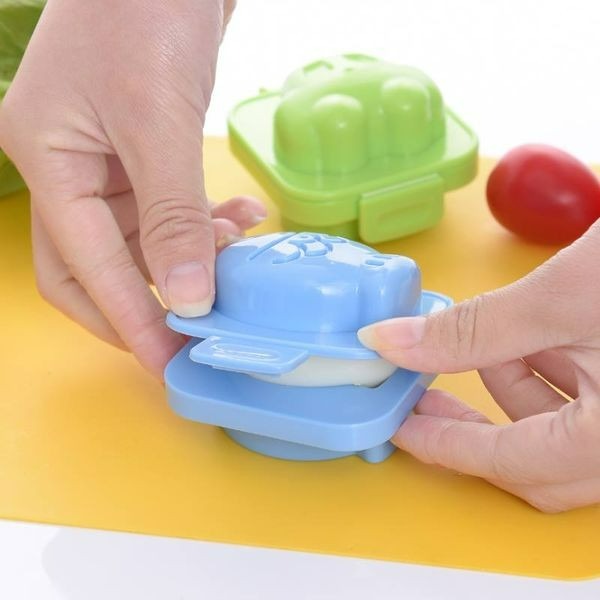 ▪小魚+汽車▪創意可愛DIY三明治雞蛋模具/3D卡通飯糰模/米飯壽司模具DIY便當模具冰皮月餅模具-細節圖4