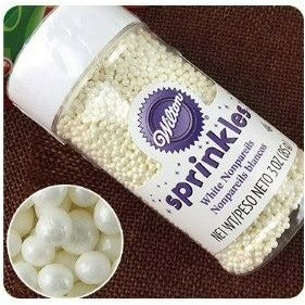 ▪2mm▪美國wilton 裝飾用彩色小圓珠(85g原裝瓶)/糖珠/珍珠糖-細節圖4
