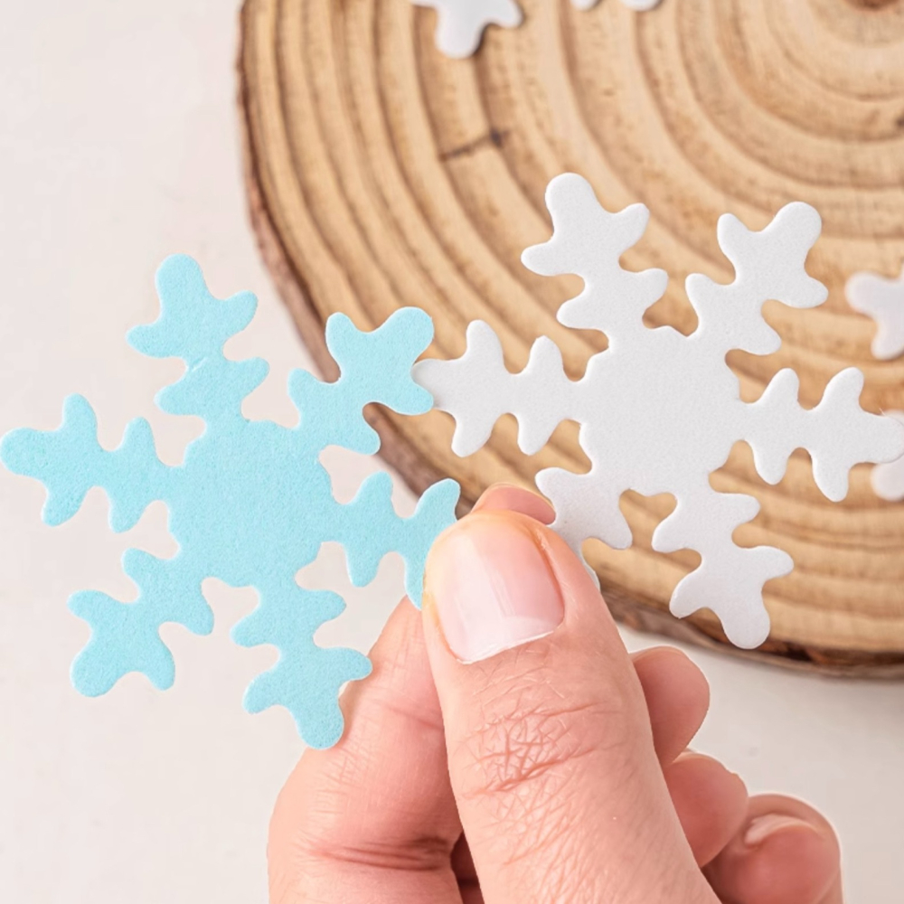 ◎20枚入/分裝盒◎聖誕雪花圖案蛋糕裝飾可食用糯米紙/威化紙/烘焙蛋糕DIY擺盤甜品裝飾-細節圖5
