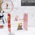 ▪5入▪聖誕系列PET手提盒/禮品盒/透明新年糖果包裝盒/牛軋糖餅乾盒/雪花酥包裝盒-規格圖3