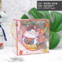 ◎5入◎新年系列加厚PET透明手提盒/禮品盒/聖誕老人雪橇麋鹿透明糖果包裝盒/牛軋糖餅乾盒/雪花酥包裝盒-規格圖8