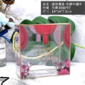◎5入◎新年系列加厚PET透明手提盒/禮品盒/聖誕老人雪橇麋鹿透明糖果包裝盒/牛軋糖餅乾盒/雪花酥包裝盒-規格圖8